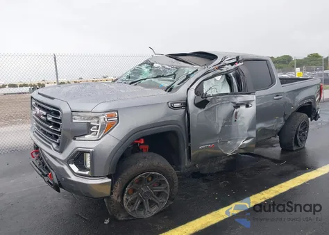 2020 GMC Sierra 1500 4Wd Short Box At4 из США, поврежденный, VIN 3GTU9EET2LG419748